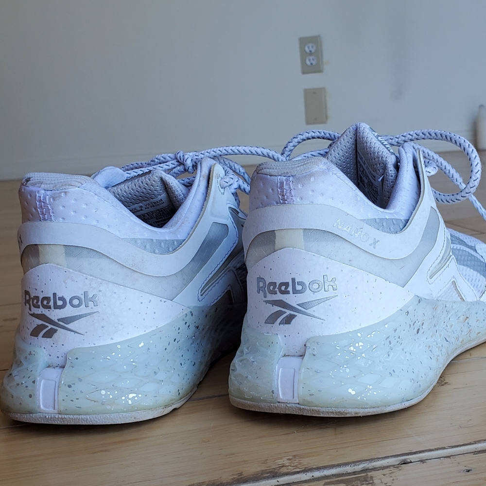 White Reebok Sneakers Size 7.5